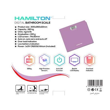 Hamilton Digital Bathroom Scale