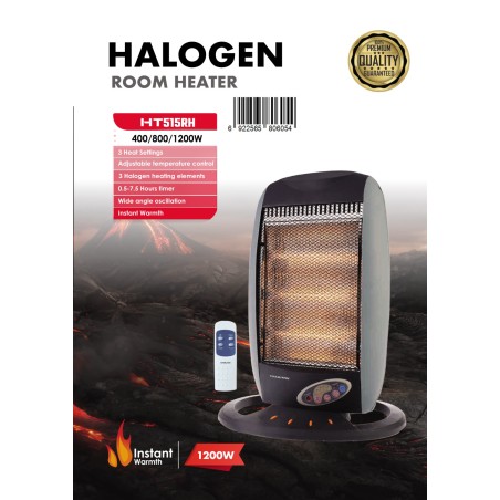 Hamilton Room Heater Halogen/1200W