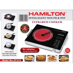 Hamilton Single Burner Digital Infrared Cooker I/2000Watts