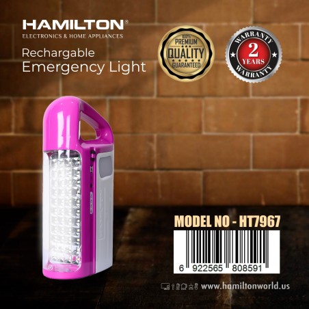 Hamilton Rec Emergency Light 60Hrs