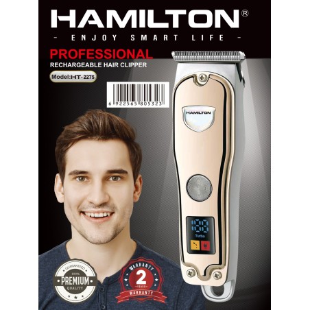 Hamilton Prof REC.Hair Clipper Dig/Display-5W