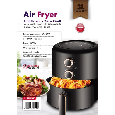 Hamilton air outlet fryer