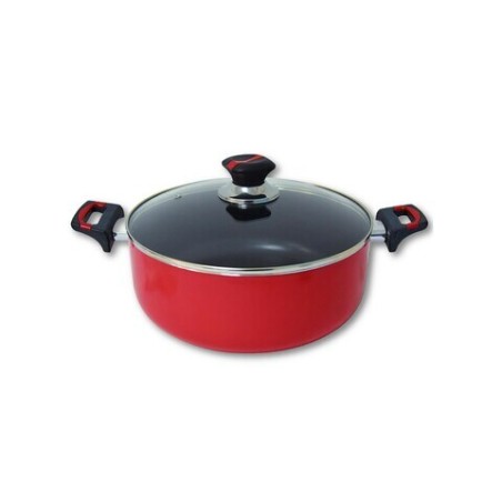Selecto Professional quality Non-stick Cookware Cooking Pot with Glass Lid 28cm, S1157