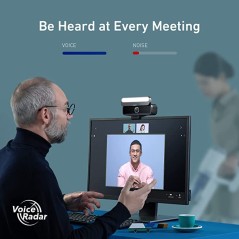 AnkerWork B600 Video Bar with Video Conference Camera and Built-In Light