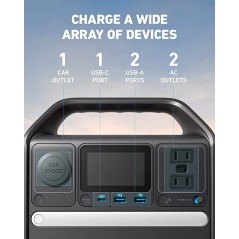 Anker Charger Powerhouse E521 Portable Power Station 256 WH Iteration 1