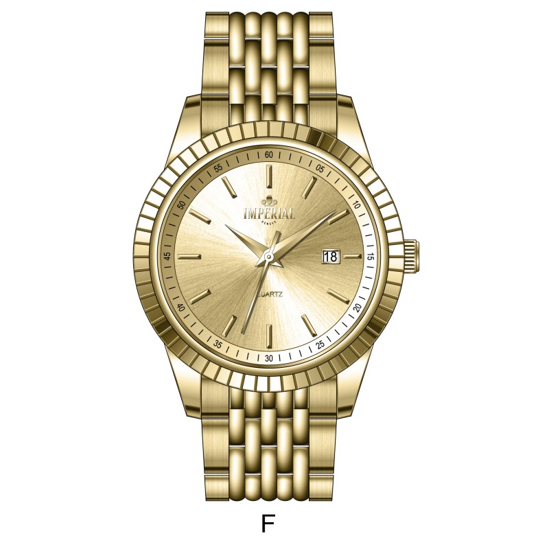 Imperial Gents Chain Watch With Date