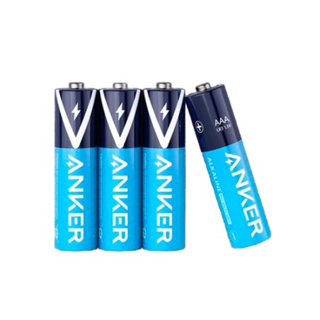 Anker Alkaline AAA batteries 4-Pack Blue