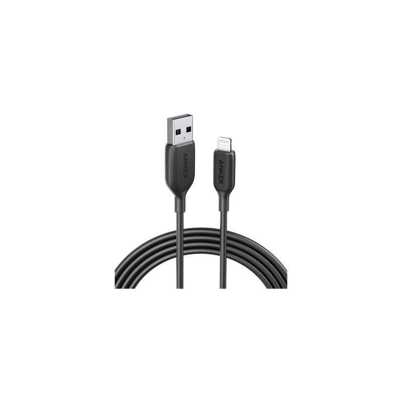 Anker Powerline III USB-A Cable With Lightning Connector 6FT Black