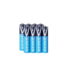 Anker Alkaline AA/ AAA Batteries ( 8-Pack) Blue