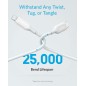Anker Powerline III USB-C TO Lightning 2.0 Cable 1FT White