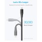 Anker Powerline+ II With Lightning Connector 10FT Black