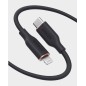 Anker Powerline III Flow USB-C With Lightning Connector 6FT Black