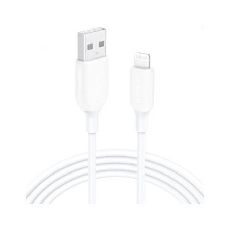 Anker Powerline III USB-A Cable With Lightning Connector 6FT White