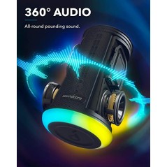 Anker Soundcore Flare Mini Bluetooth Speaker(W/O WIFI) Black