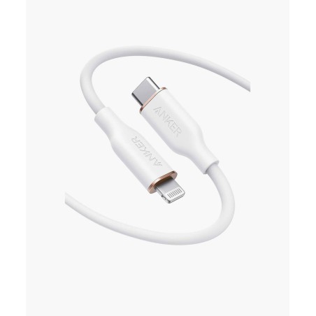 Anker Powerline III Flow USB-C With Lightning Connector 6FT White