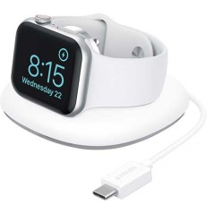 Anker Apple Watch Foldable Charging Pad USB-C Cable 4FT White
