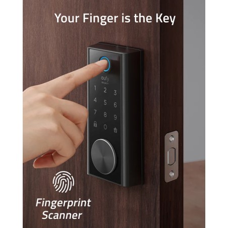Anker Eufy WifiI Fingerprint Smart Lock Black