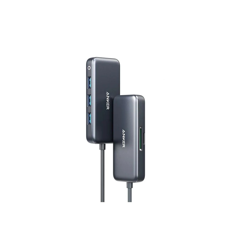 Anker Premium 7-IN-1 USB-C Hub 1H1C2A2M1E Gray