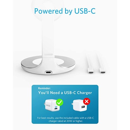 Anker Powerwave Magnetic 2-IN-1 Stand White