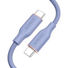 Anker Powerline III Flow USB-C TO USB-C Cable Purple