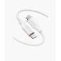 Anker Powerline III Flow USB-C TO USB-C 6FT Cable White