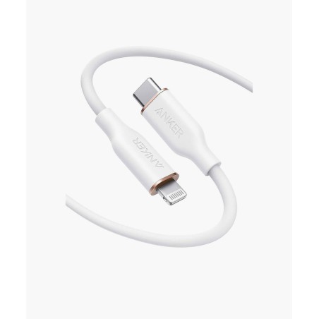 Anker Powerline III Flow USB-C With Lightning Connector 3FT White