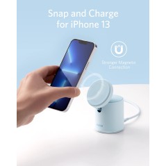 Anker 623 Magnetic Wireless Charger (Maggo) B2C - UK Violet Iteration 1