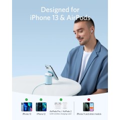 Anker 623 Magnetic Wireless Charger (Maggo) B2C - UK Violet Iteration 1