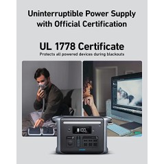 Anker 757 Portable Power Station（POWERHOUSE 1229WH） B2C - UK Black Iteration  1