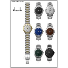 Chancellor Metal Band Mens Watches With Date