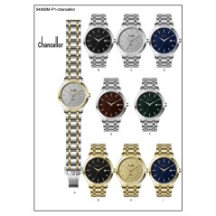 Chancellor Metal Band Mens Watches With Date