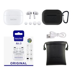 Hainoteko Air3 Bluetooth Wireless Headset White