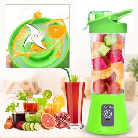 Portable And Rechargeable Battery Juice Blender